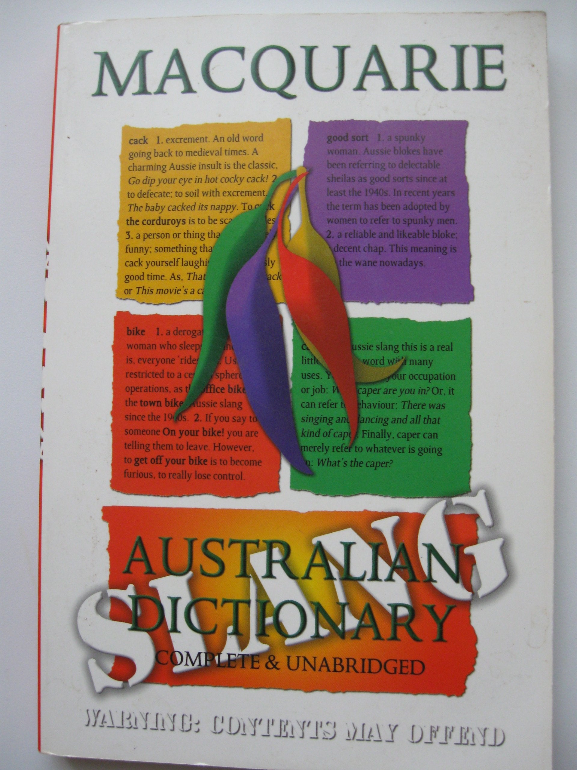 Macquarie Australian Slang Dictionary: Complete & Unabridged,Used