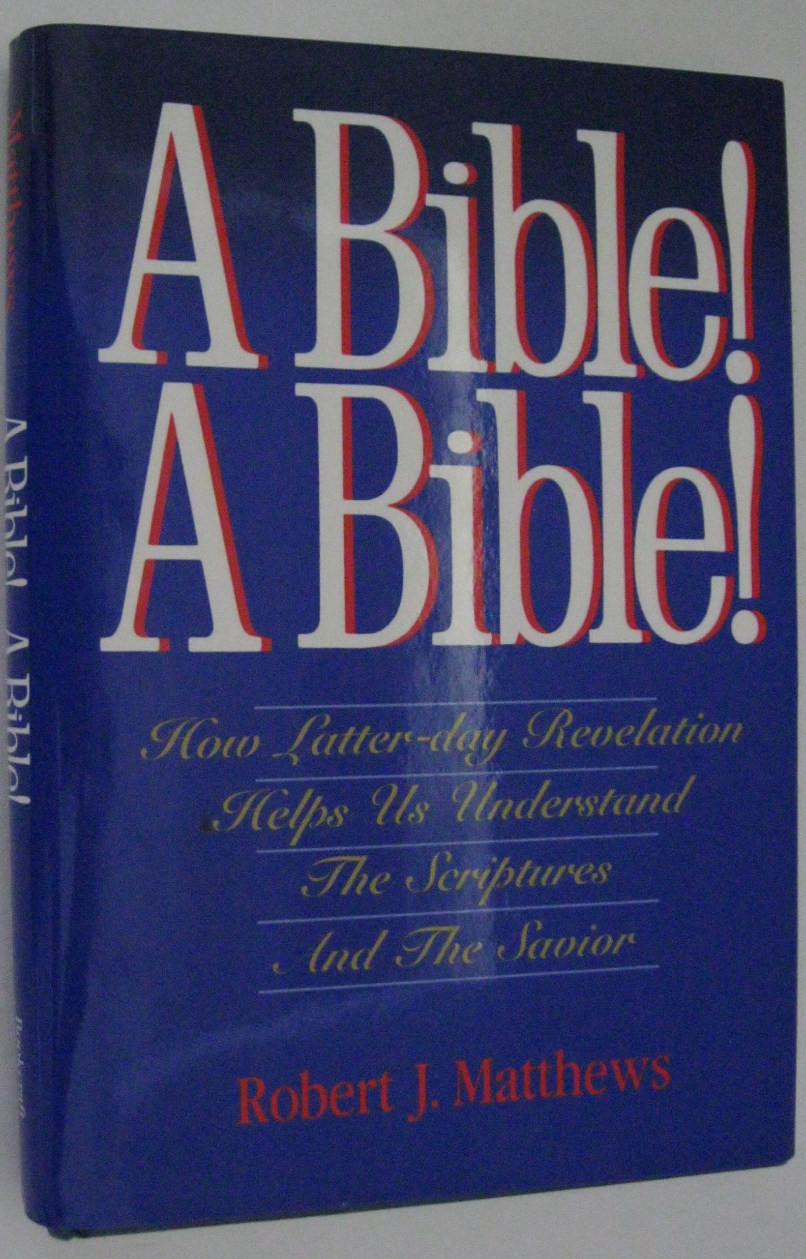 A Bible! A Bible,New