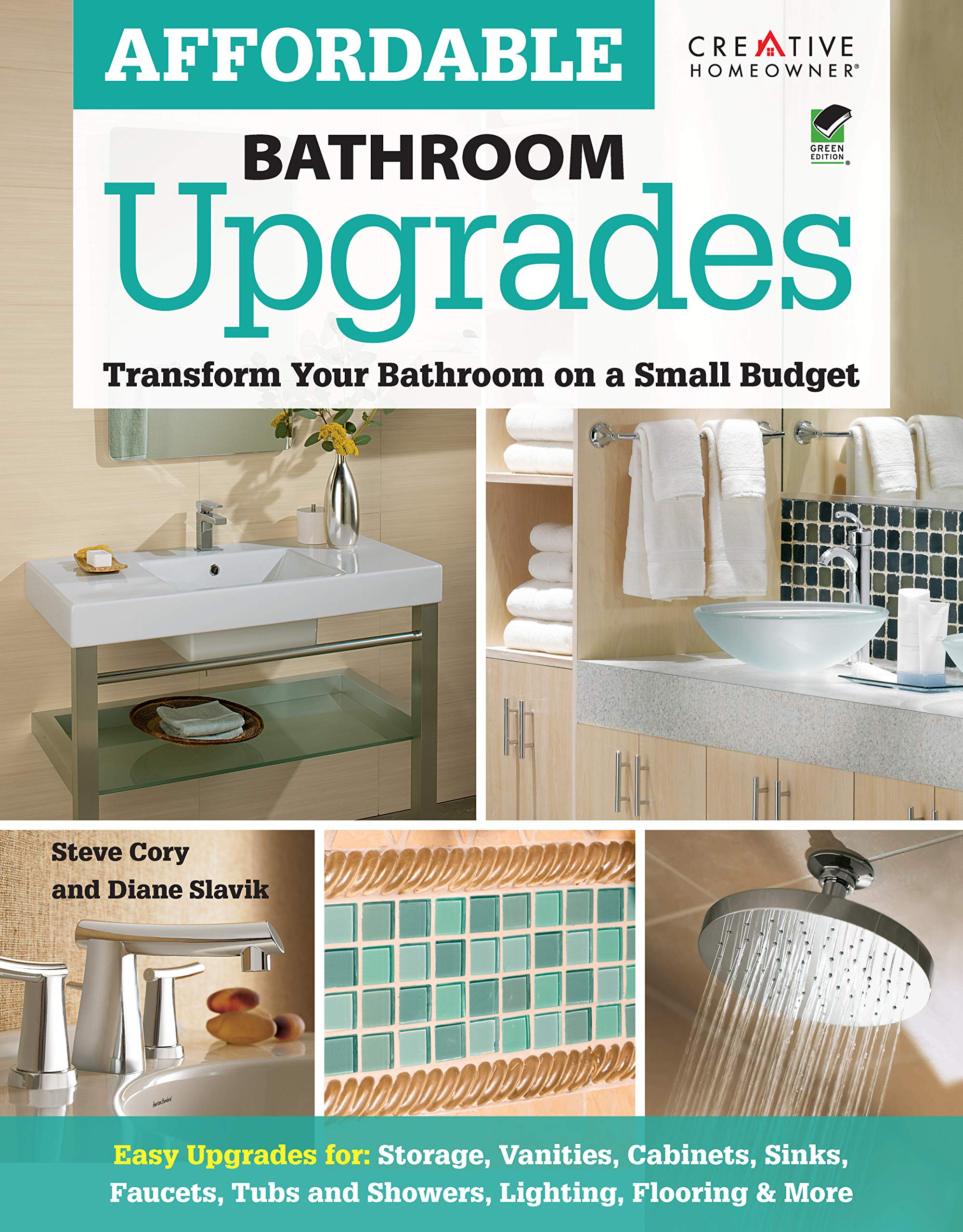 Affordable Bathroom Upgrades (Creative Homeowner) Home Improvement Ideas For Any Budget,Used