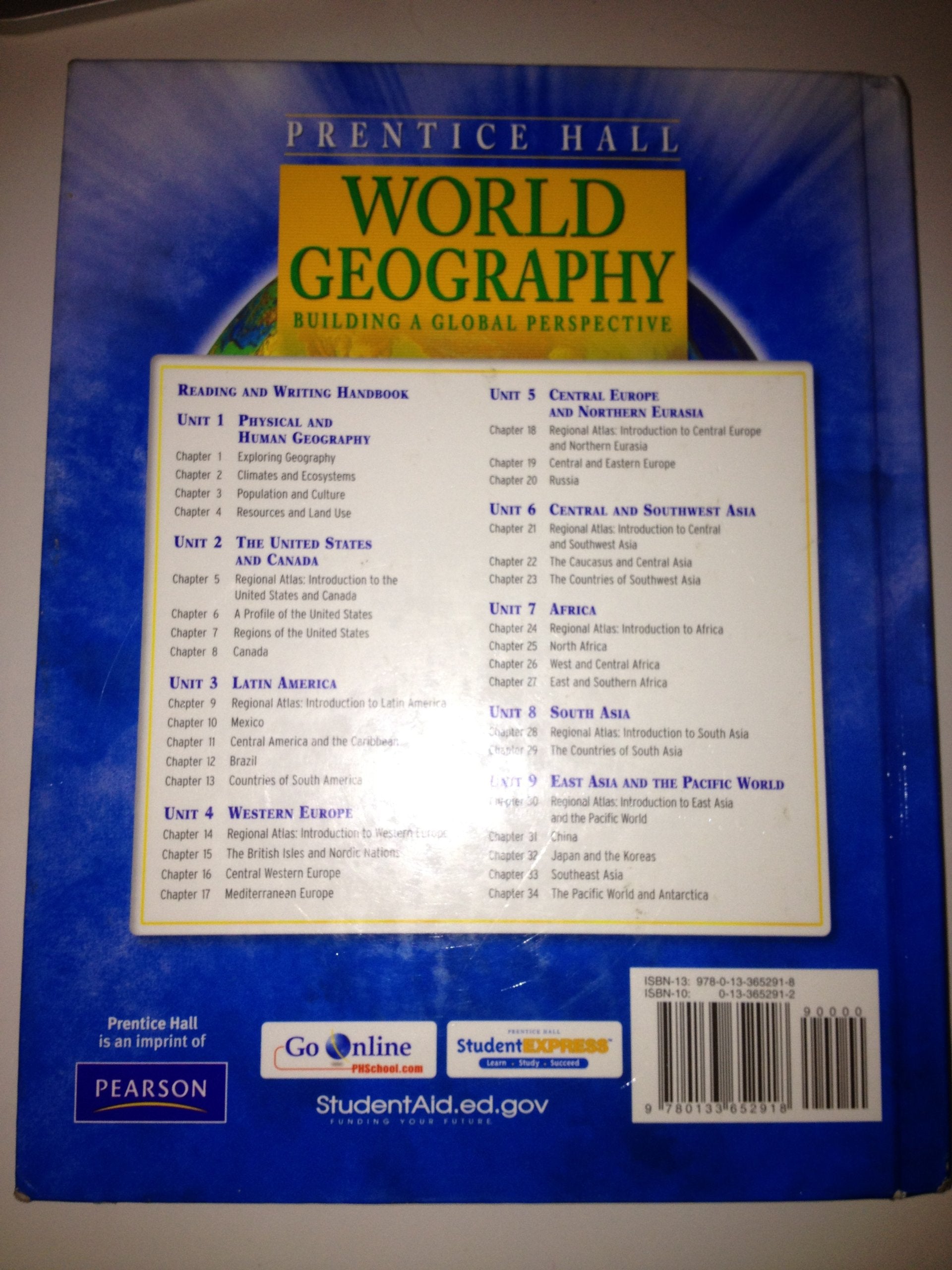 World Geography: Building A Global Perspective,New