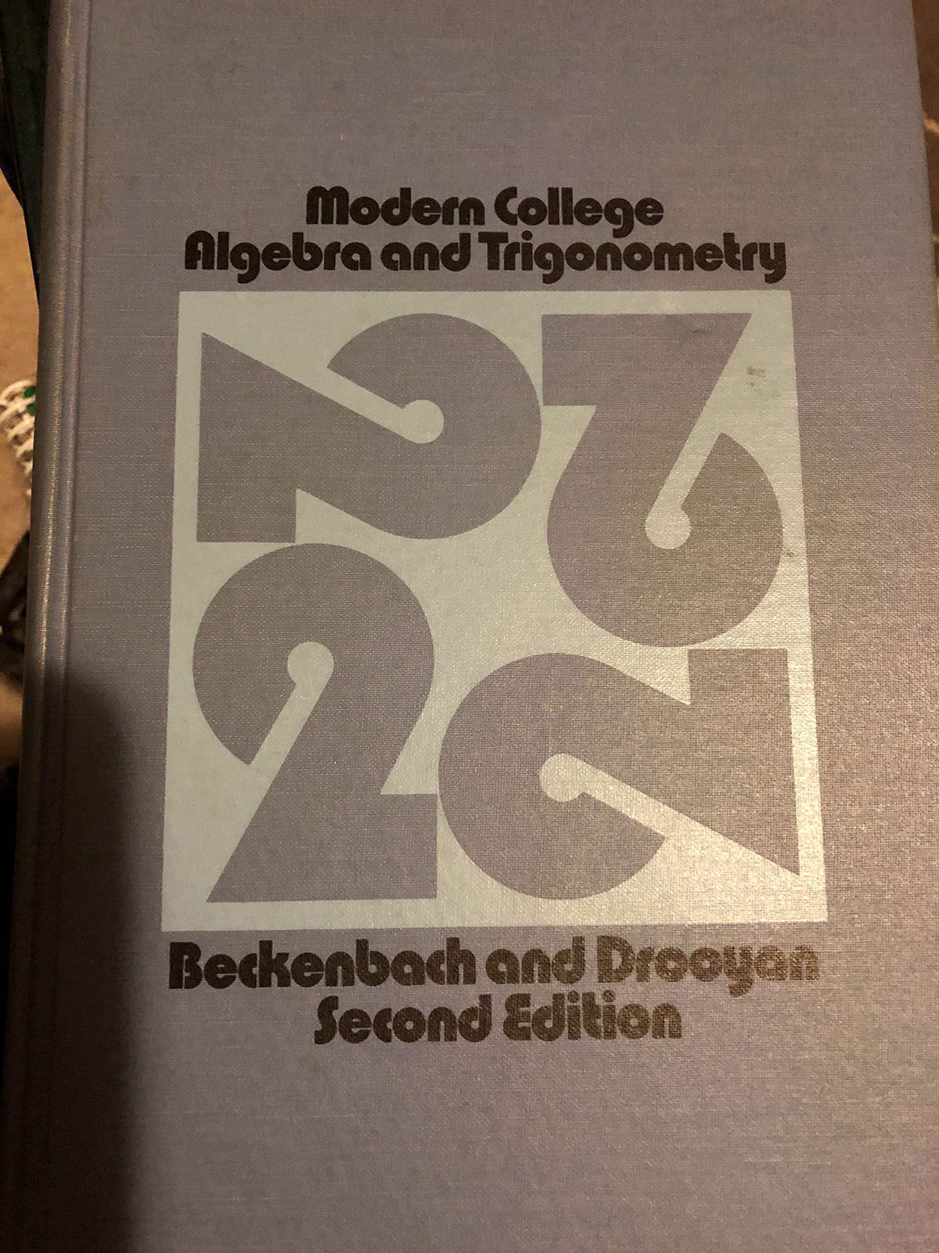 Modern college algebra and trigonometry,Used
