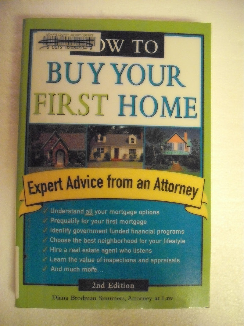 How To Buy Your First Home, Second Edition,Used