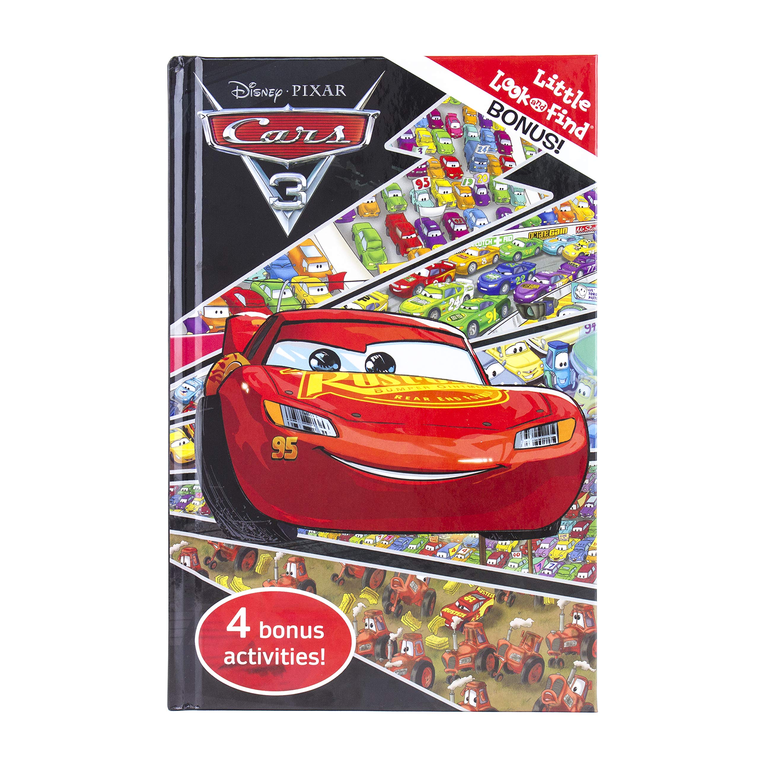 Disney Pixar Cars 3  Little Look and Find  PI Kids,Used
