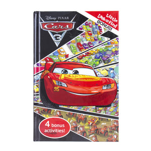 Disney Pixar Cars 3  Little Look and Find  PI Kids,Used