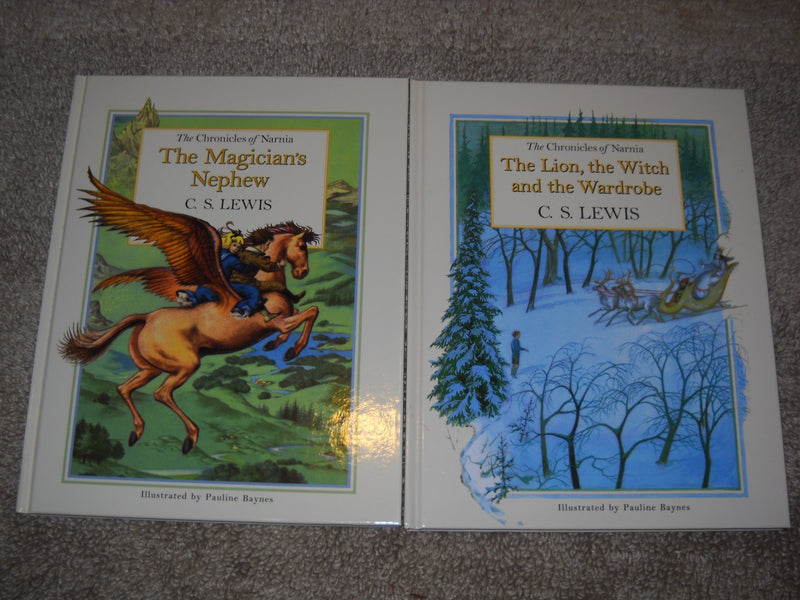 The Chronicles of Narnia FullColor Oversize Gift Edition Box Set: The Magician's Nephew; The Lion, the Witch, and the Wardrobe,Used