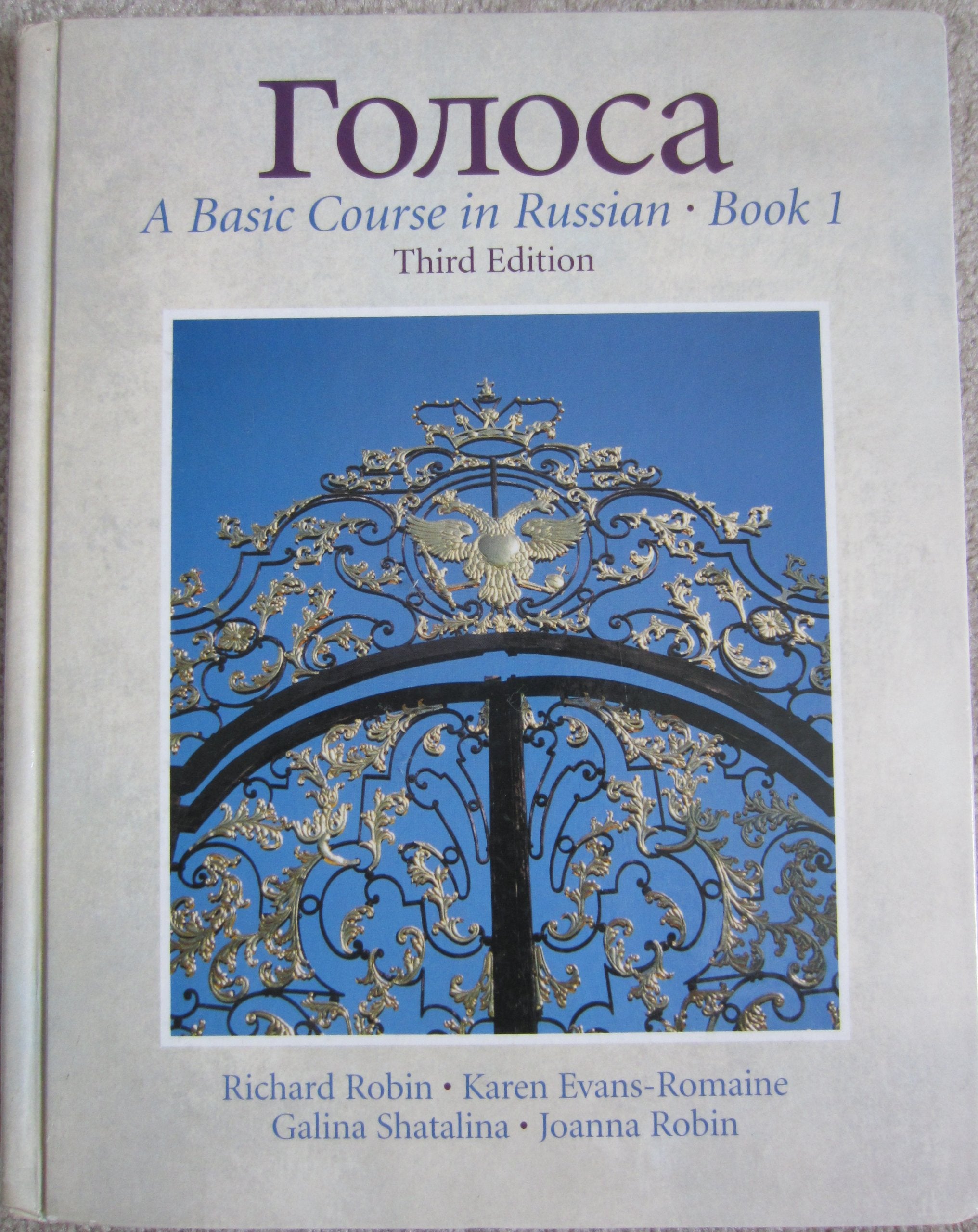 Golosa: A Basic Course in Russian, Book 1 (3rd Edition),New