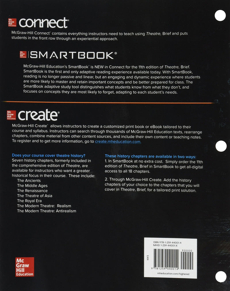 Theatre, Brief Loose Leaf,Used