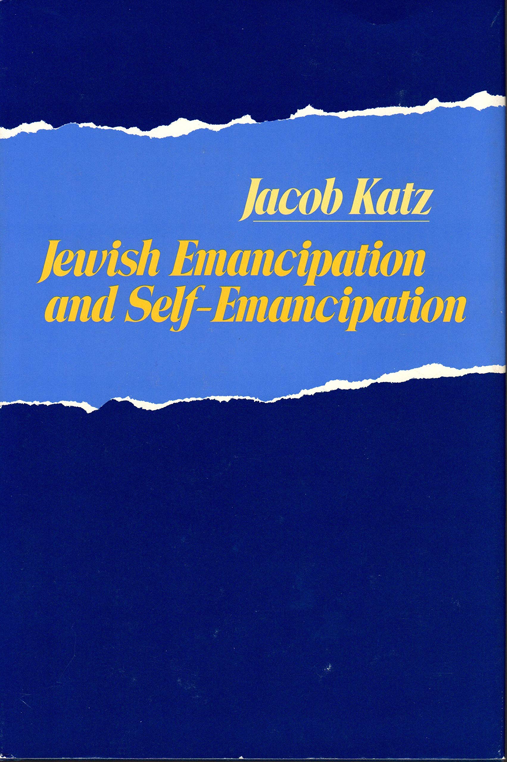 Jewish Emancipation and SelfEmancipation,Used