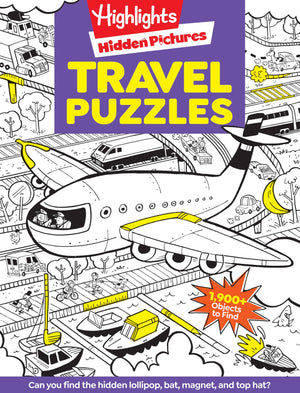Travel Puzzles (Highlights Hidden Pictures),Used