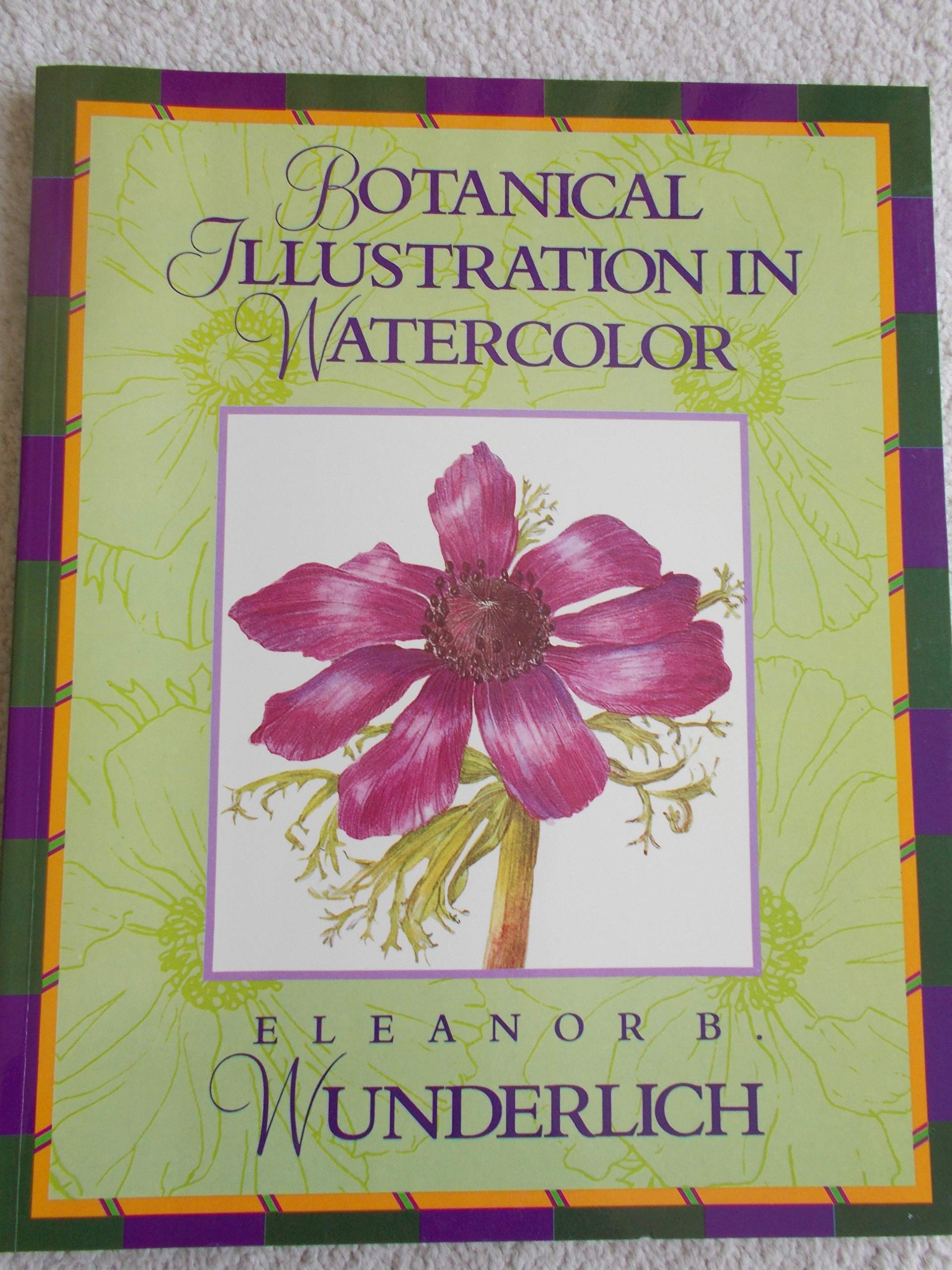 Botanical Illustration in Watercolor,Used