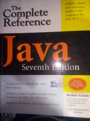 Java: The Complete Reference (Osborne Complete Reference Series),Used