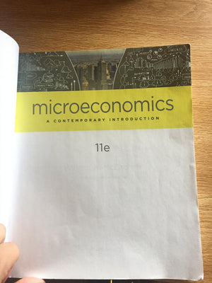 Microeconomics: A Contemporary Introduction
