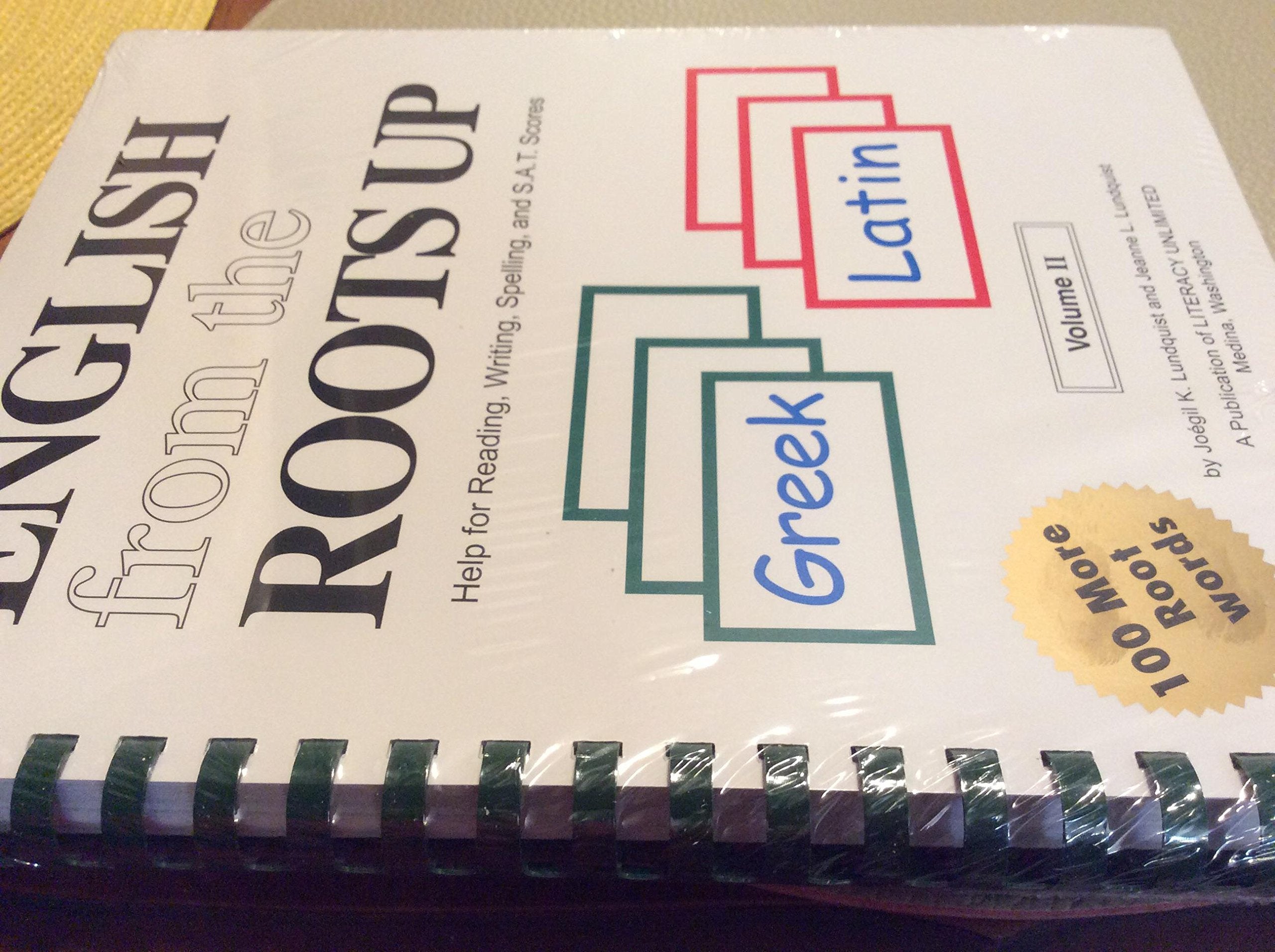 English From The Roots Up Flashcards, Vol. 2,Used