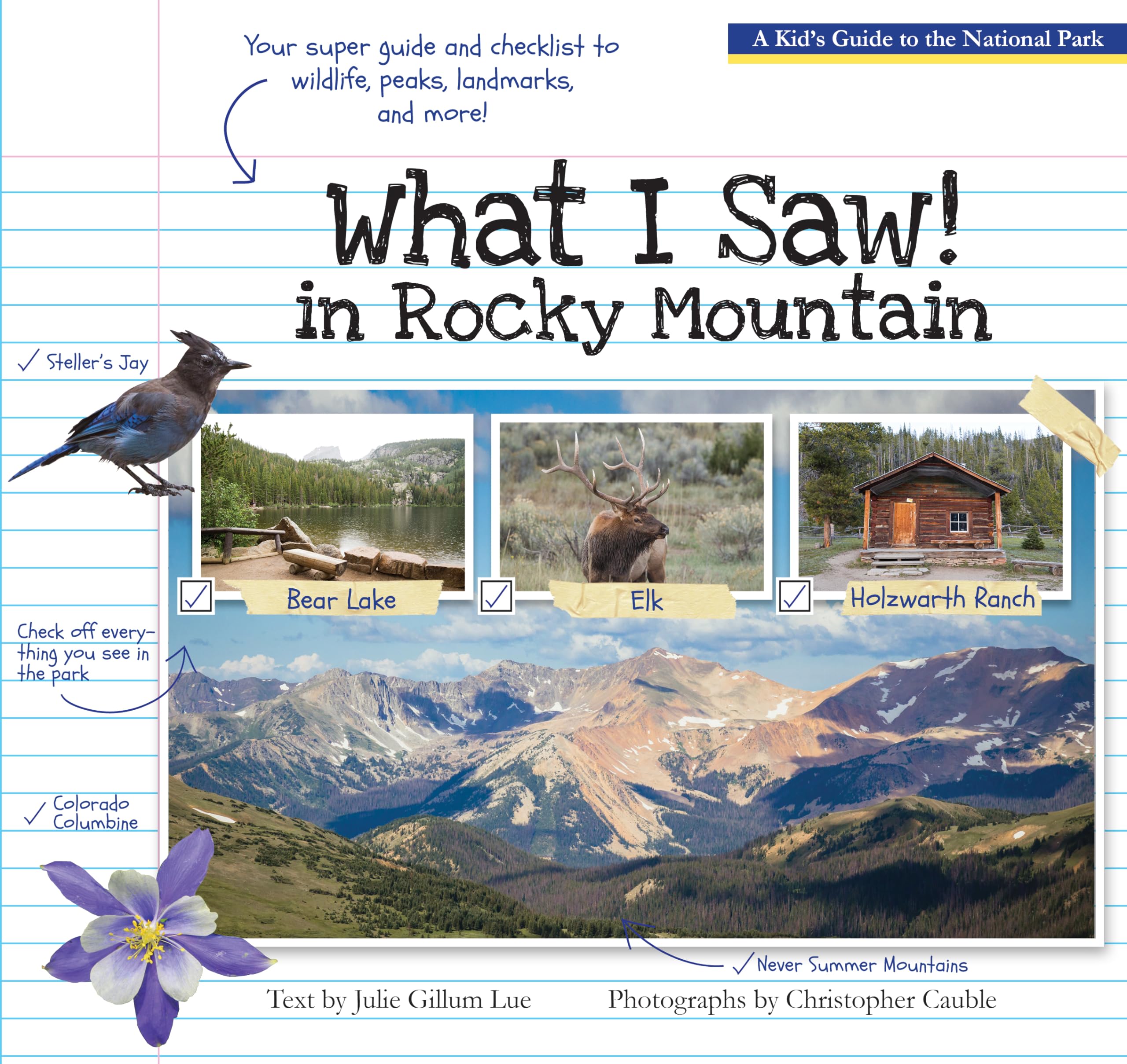 What I Saw in Rocky Mountain: A Kids Guide to the National Park,Used