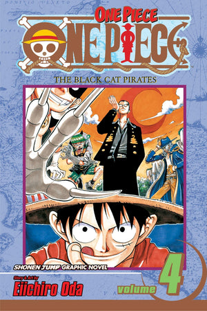One Piece Vol. 4: The Black Cat Pirates,New
