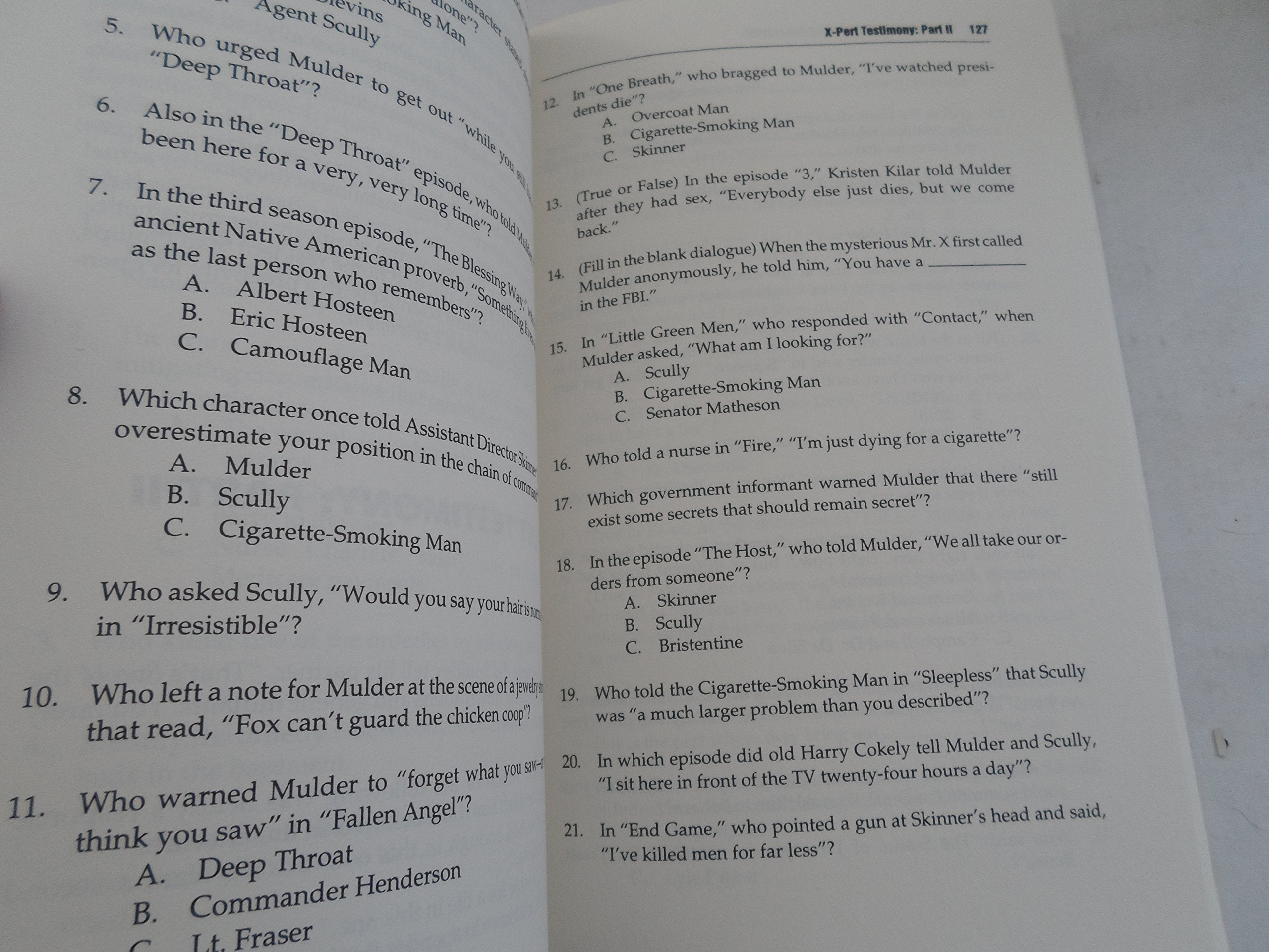 The Unauthorized XFiles Challenge: Everything You Ever Wanted to Know About Tv's Most Incredible Show,Used