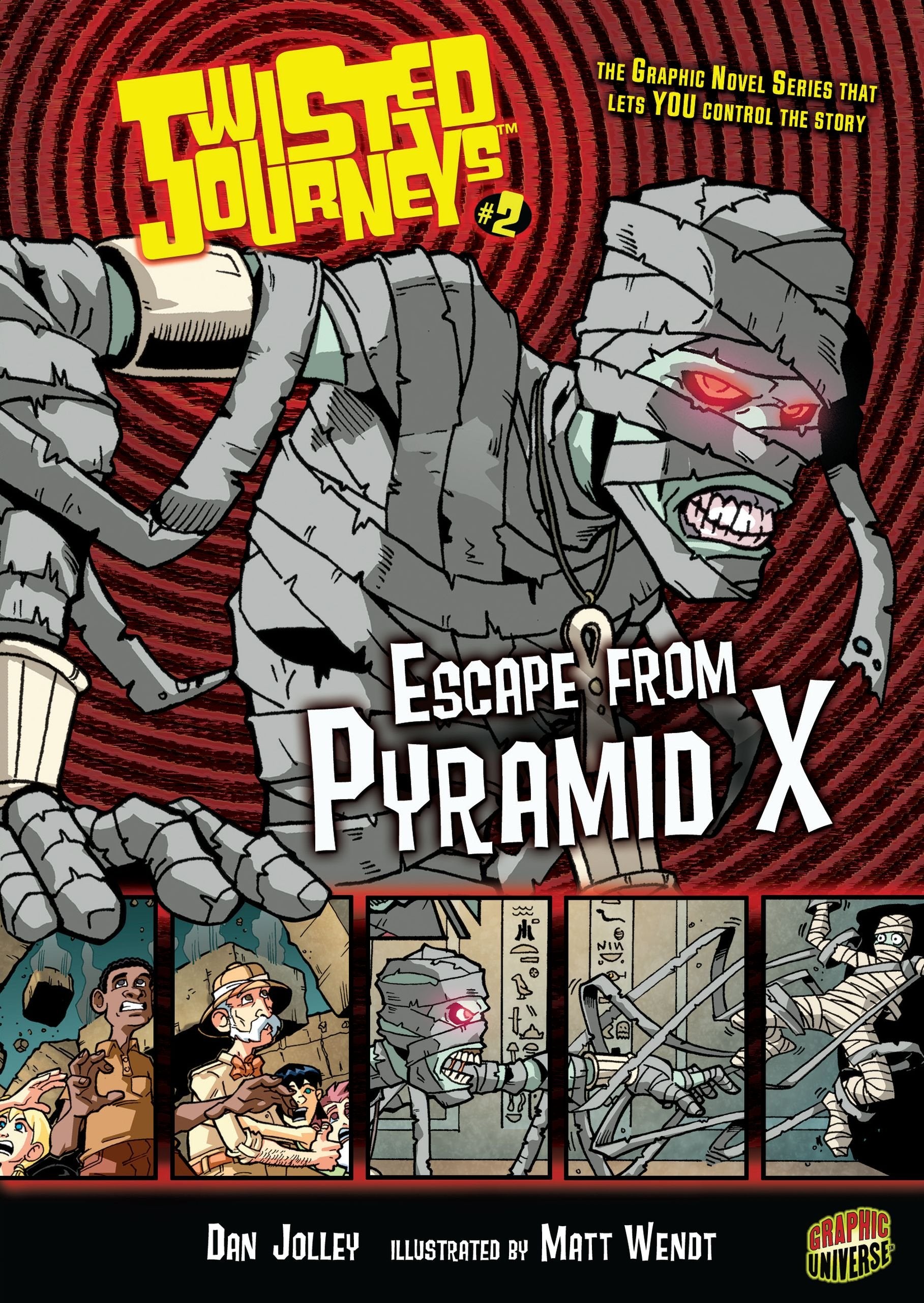 Escape from Pyramid X: Book 2 (Twisted Journeys )