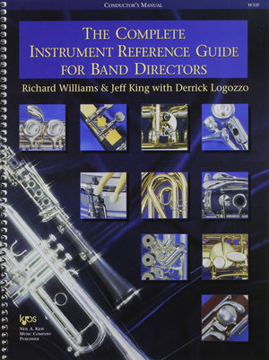 Complete Instrument Reference Guide for Band Directors: Conductor's Manual,New