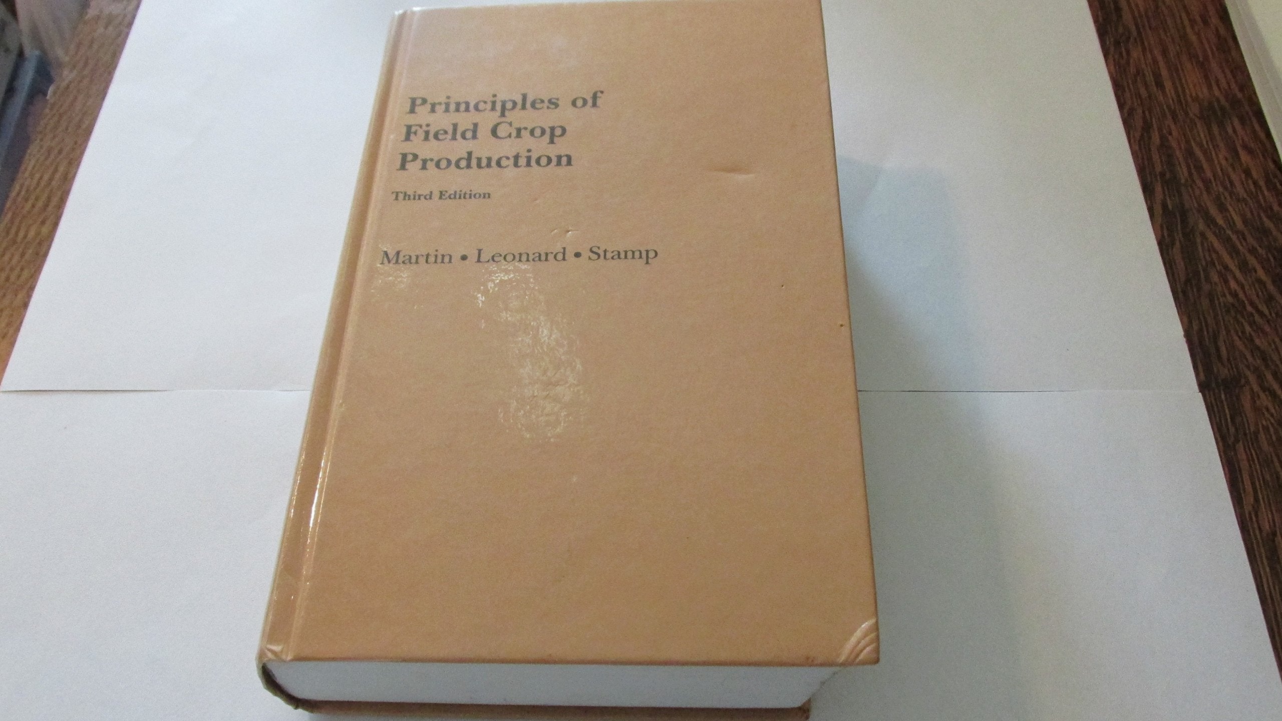 Principles Of Field Crop Production,Used