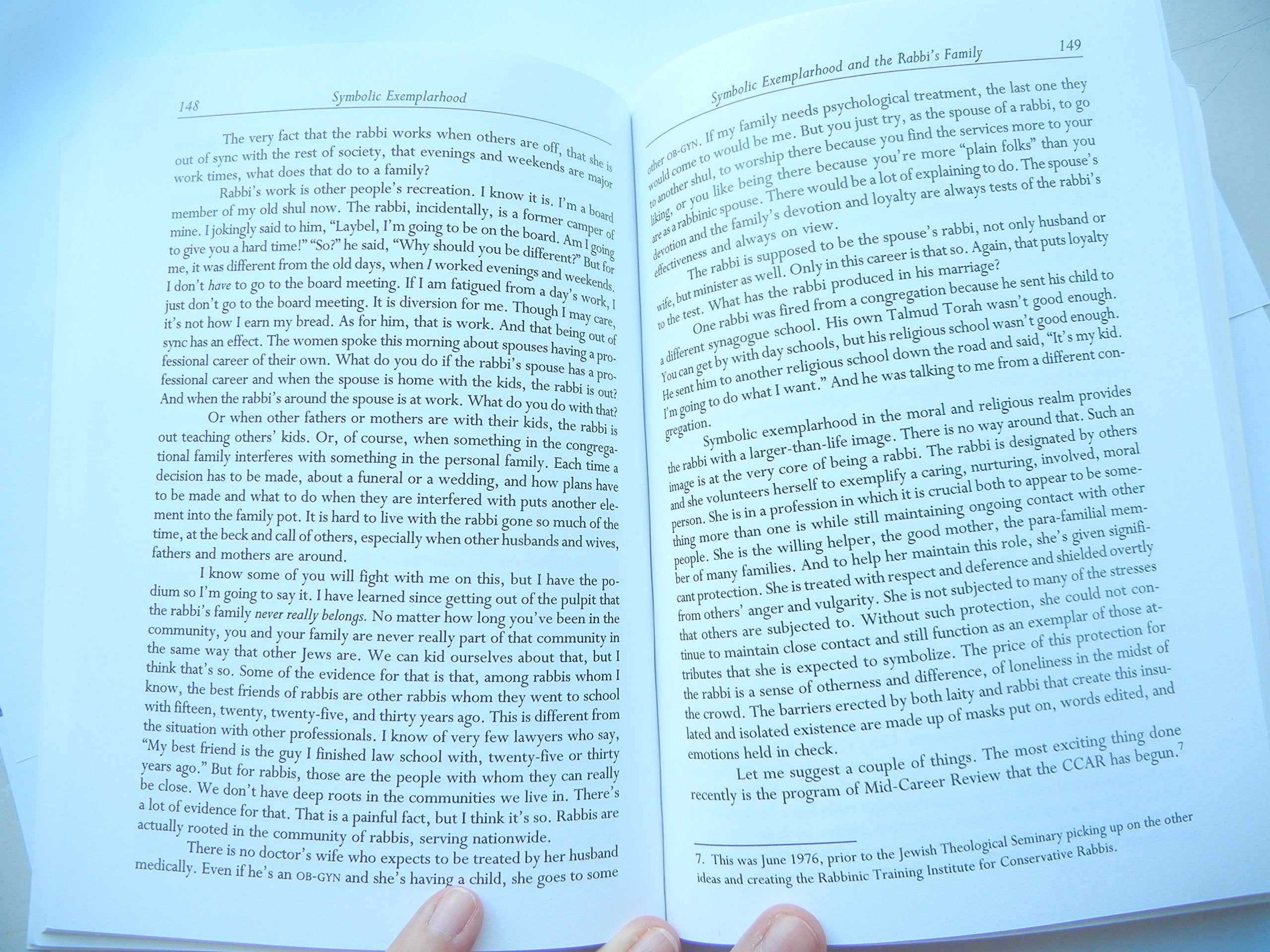 The Rabbi As Symbolic Exemplar,Used
