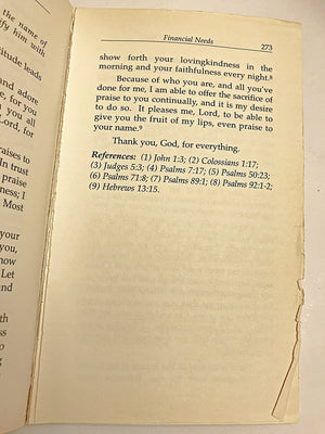 Bible Prayers for All Your Needs,Used