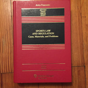 Sports Law and Regulation,Used