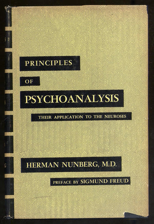 Principles of Psychoanalysis: Their Application to the Neuroses,Used