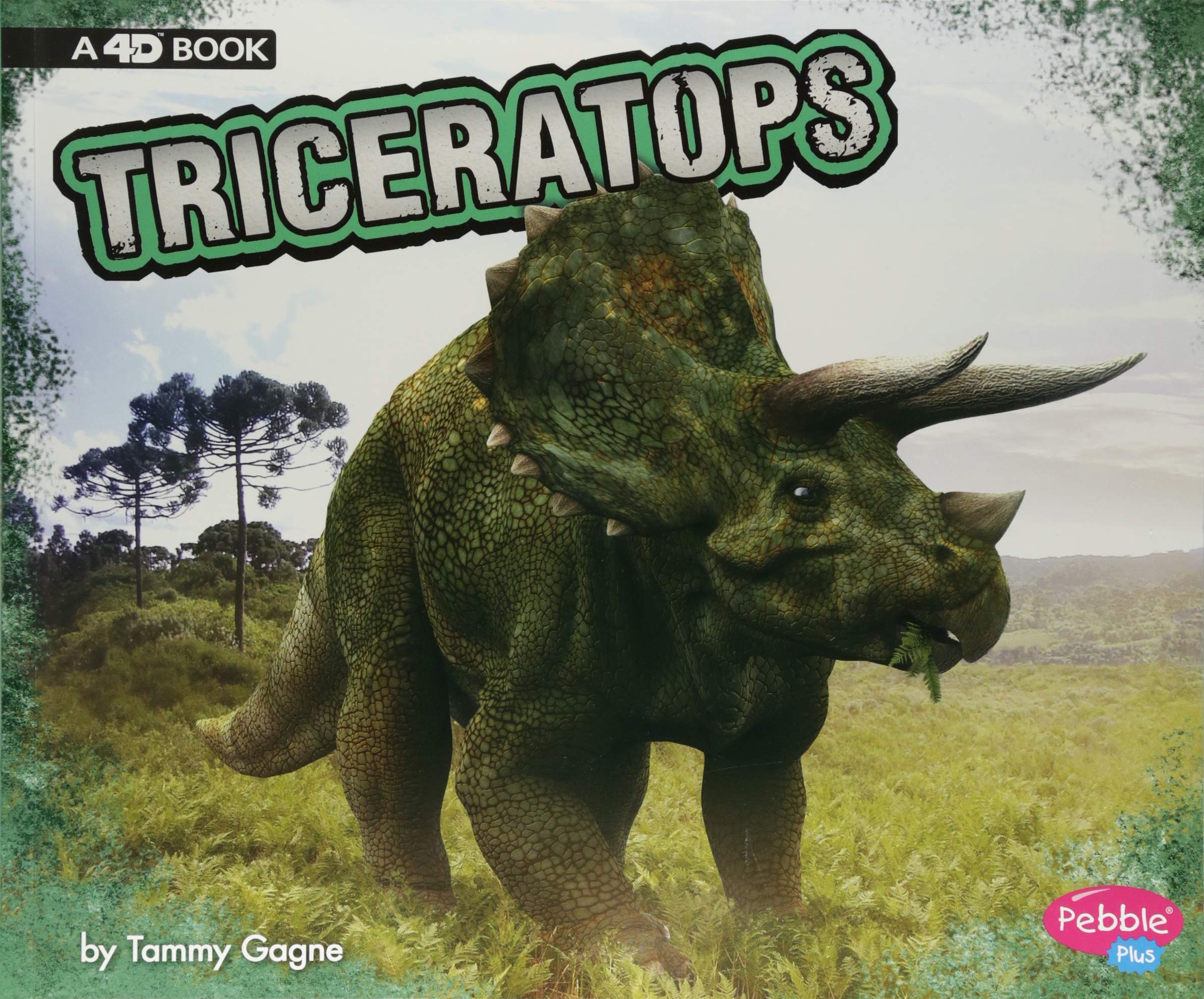 Triceratops: A 4D Book (Dinosaurs),Used