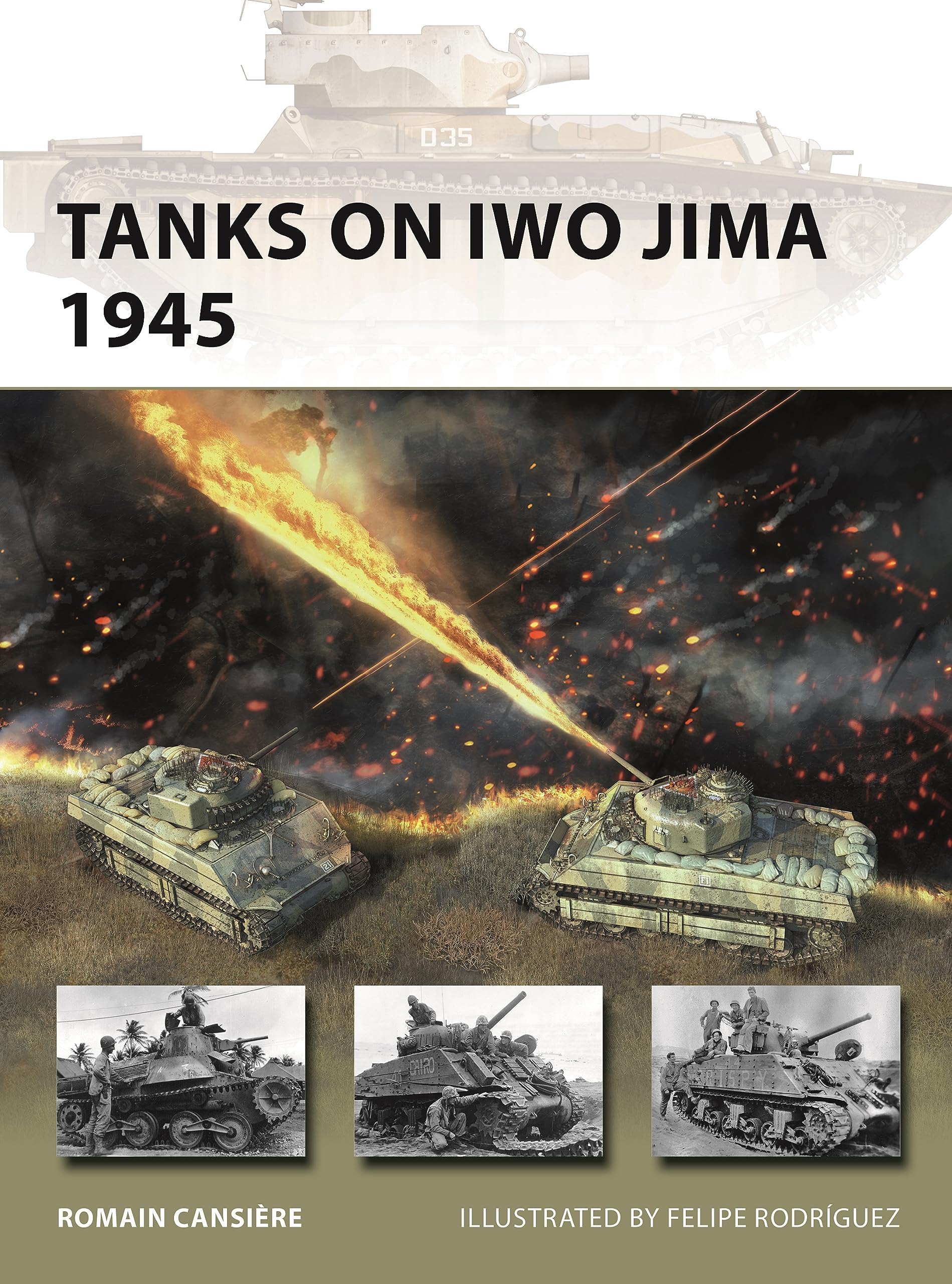 Tanks On Iwo Jima 1945 (New Vanguard, 329)