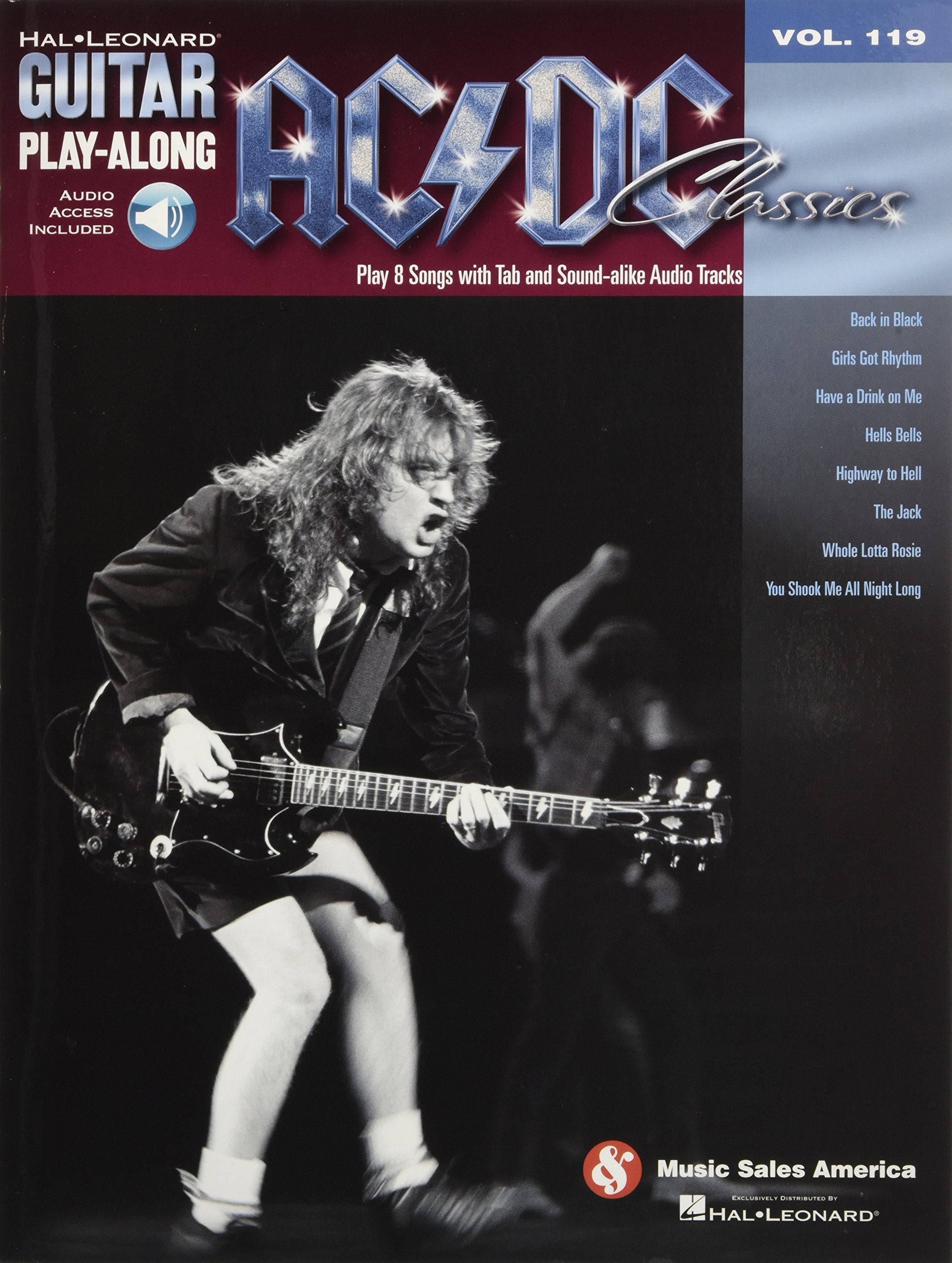 Ac/Dc Classics: Guitar Playalong Volume 119 (Guitar Playalong, 119)