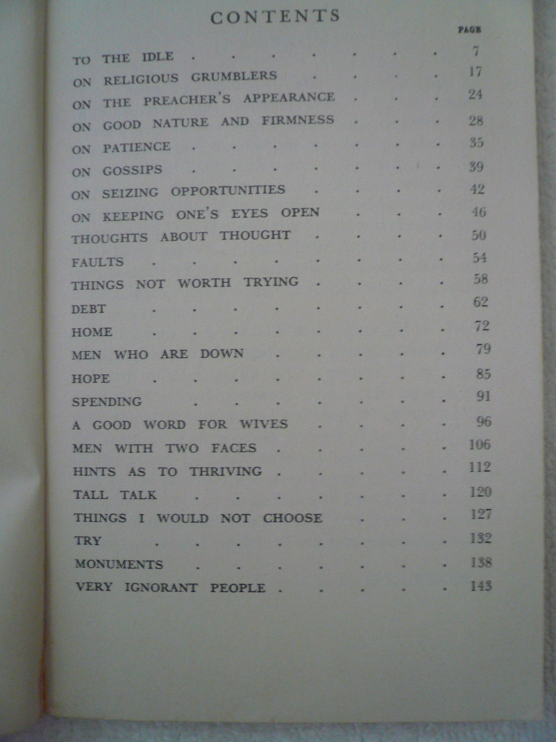 John Ploughman's Talks,Used