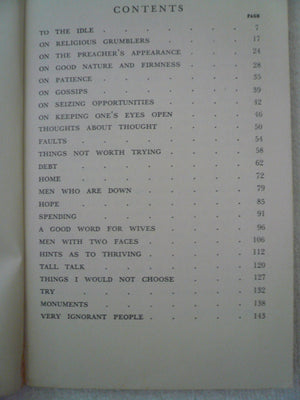 John Ploughman's Talks,Used
