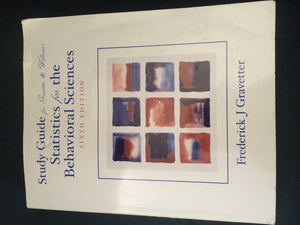 Study Guide for Gravetter/Wallnau's Statistics for the Behavioral Sciences, 6th,New