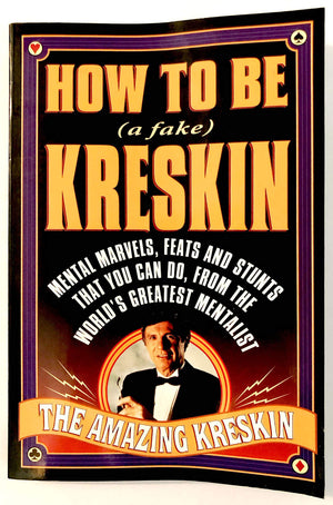 How To Be A Fake Kreskin: The Amazing Kreskin-used