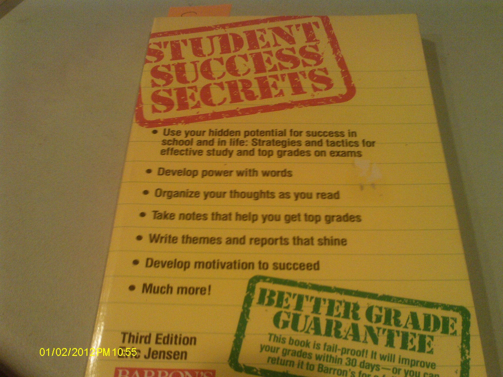 Student Success Secrets (Barron's Educational Series),Used