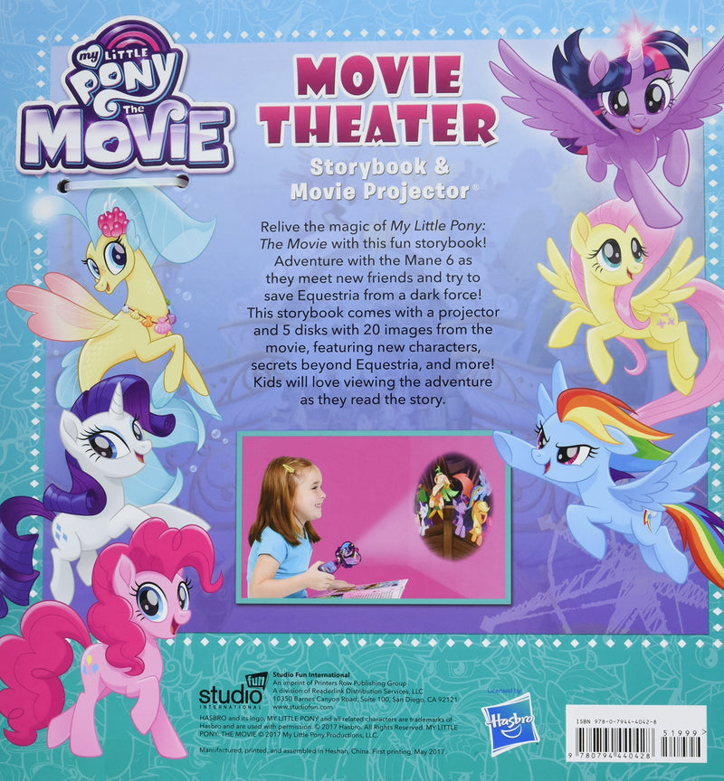 My Little Pony: The Movie: Movie Theater Storybook & Movie Projector,Used