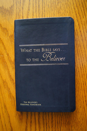 What the Bible Says...to the Minister: The Minister's Personal Handbook,New
