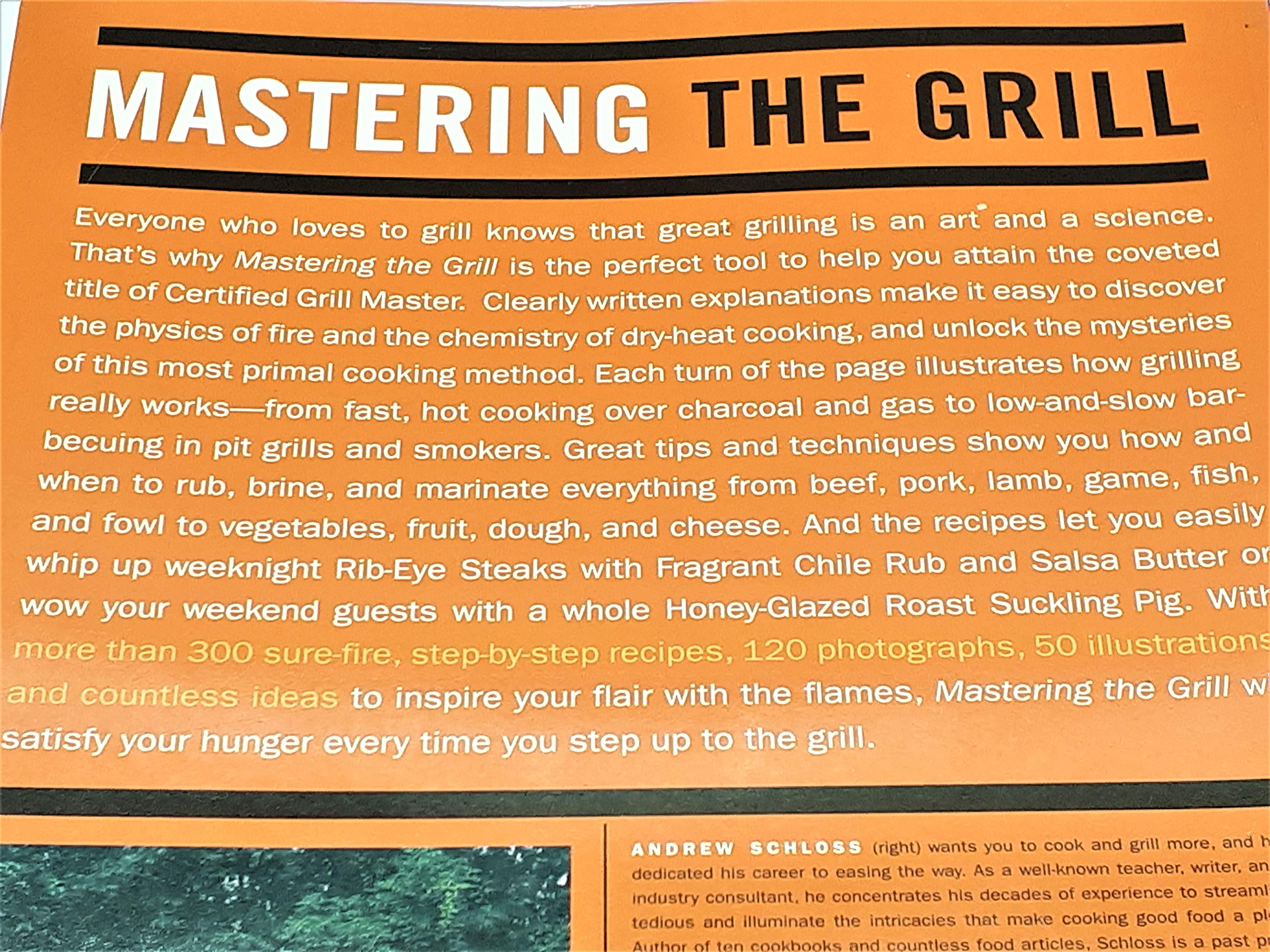 Mastering the Grill: The Owner's Manual for Outdoor Cooking,Used