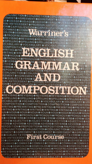 Warriner's English Grammar and Composition: First Course,Used