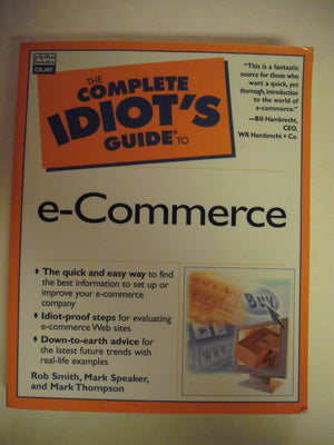Complete Idiot's Guide to eCommerce (Complete Idiot's Guide),Used