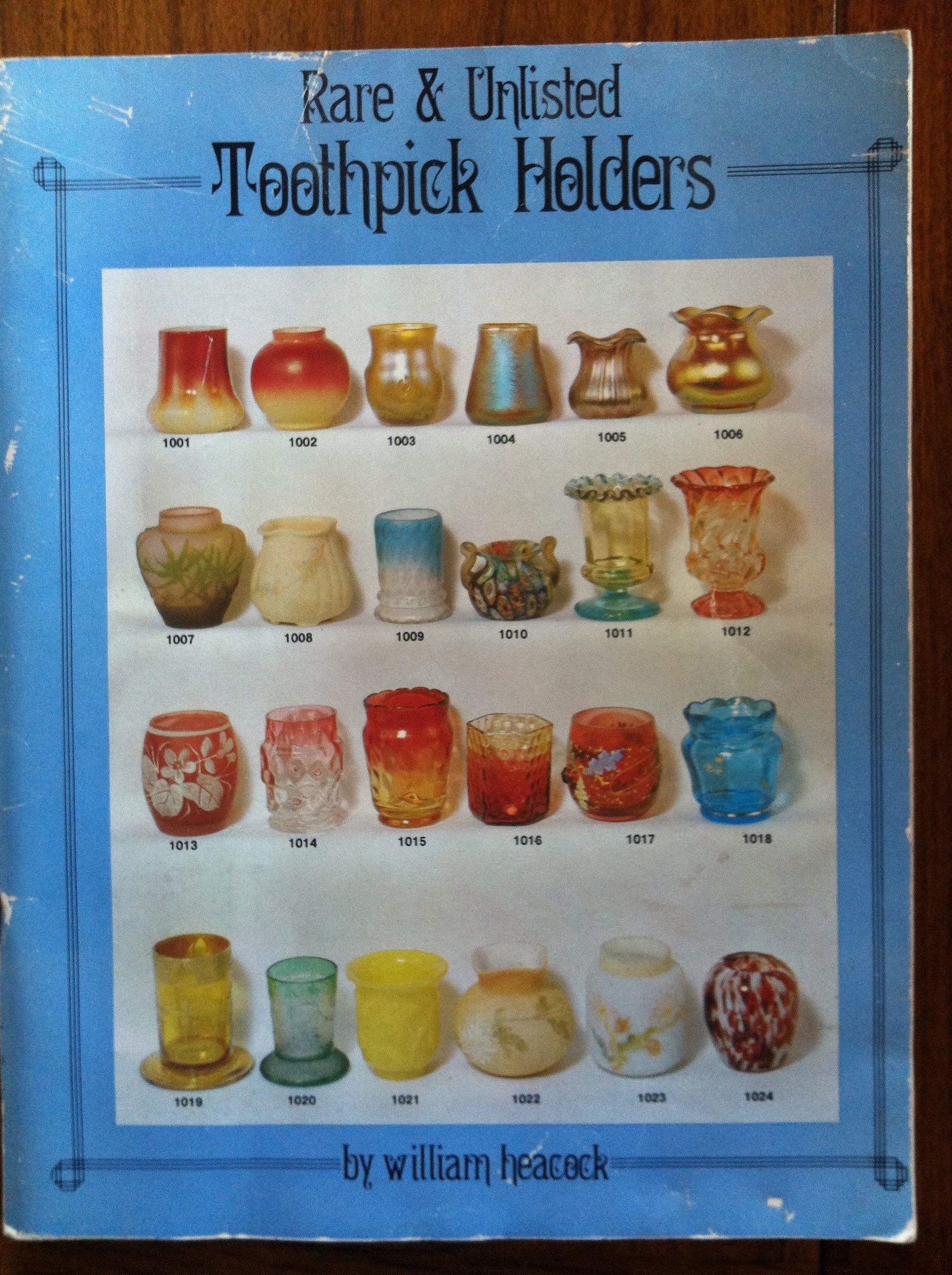 Rare and Unlisted Toothpick Holders,New
