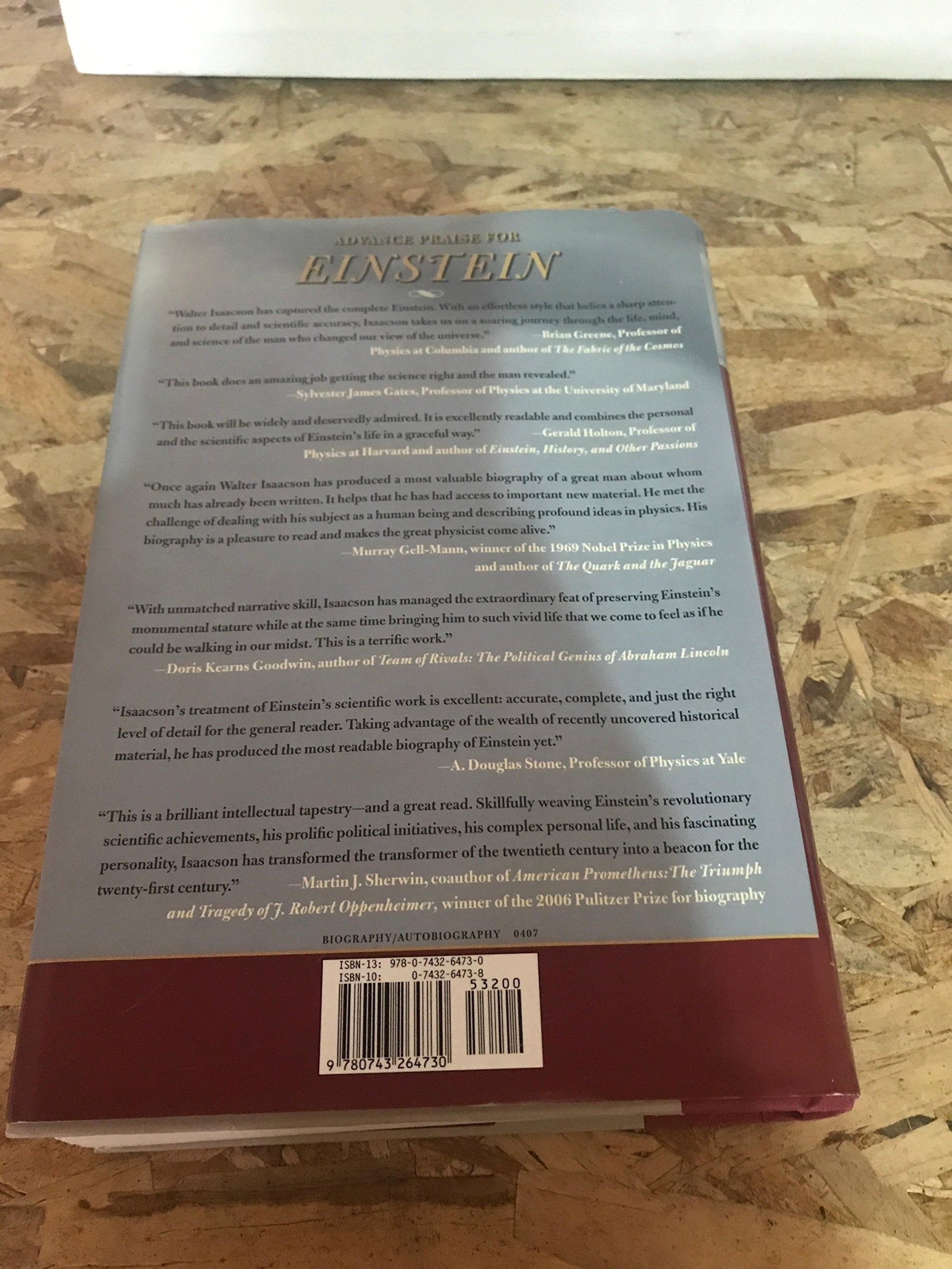 Einstein: His Life and Universe,New