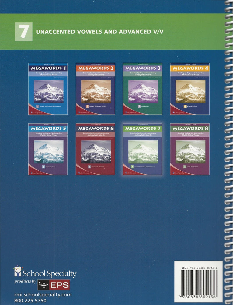 Decoding, Spelling, and Understanding Multisyllabic Words,Used
