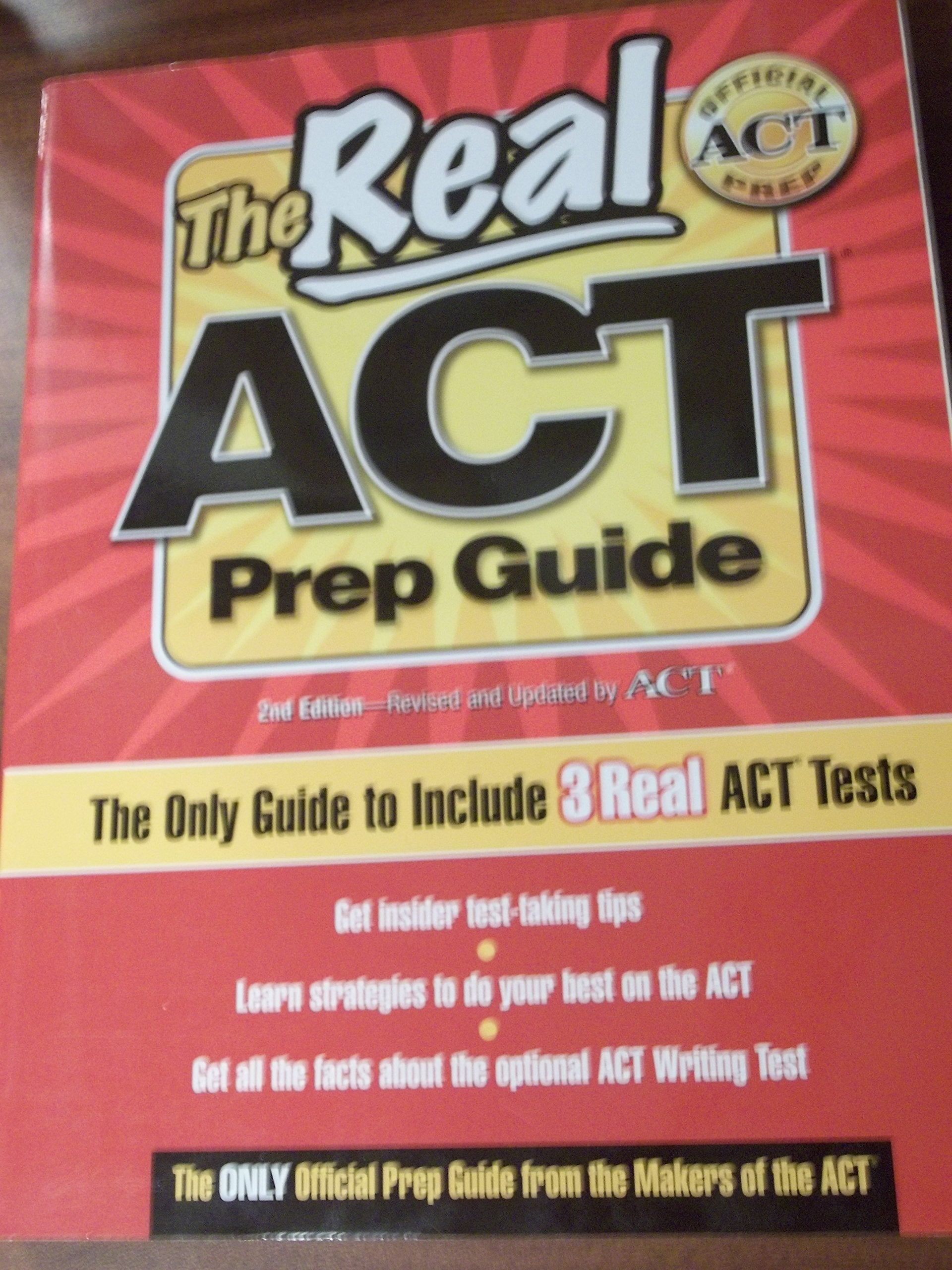 The Real ACT Prep Guide: The Only Official Prep Guide from the Makers of the ACT,Used