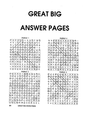 KAPPA Super Saver LARGE PRINT Word Search Puzzle Pack  (Pack of 6) Full Size Books,Used