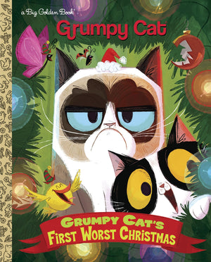 Grumpy Cat's First Worst Christmas (Grumpy Cat) (Big Golden Book),Used