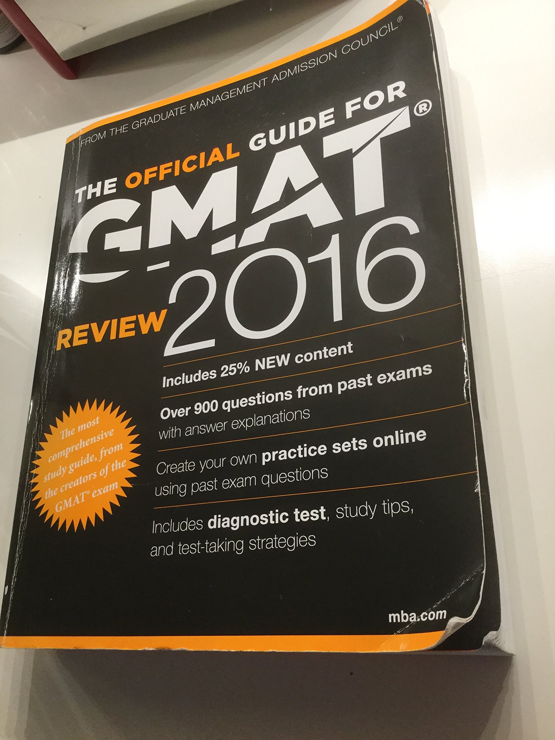 The Official Guide for GMAT Review 2016 with Online Question Bank and Exclusive Video,Used