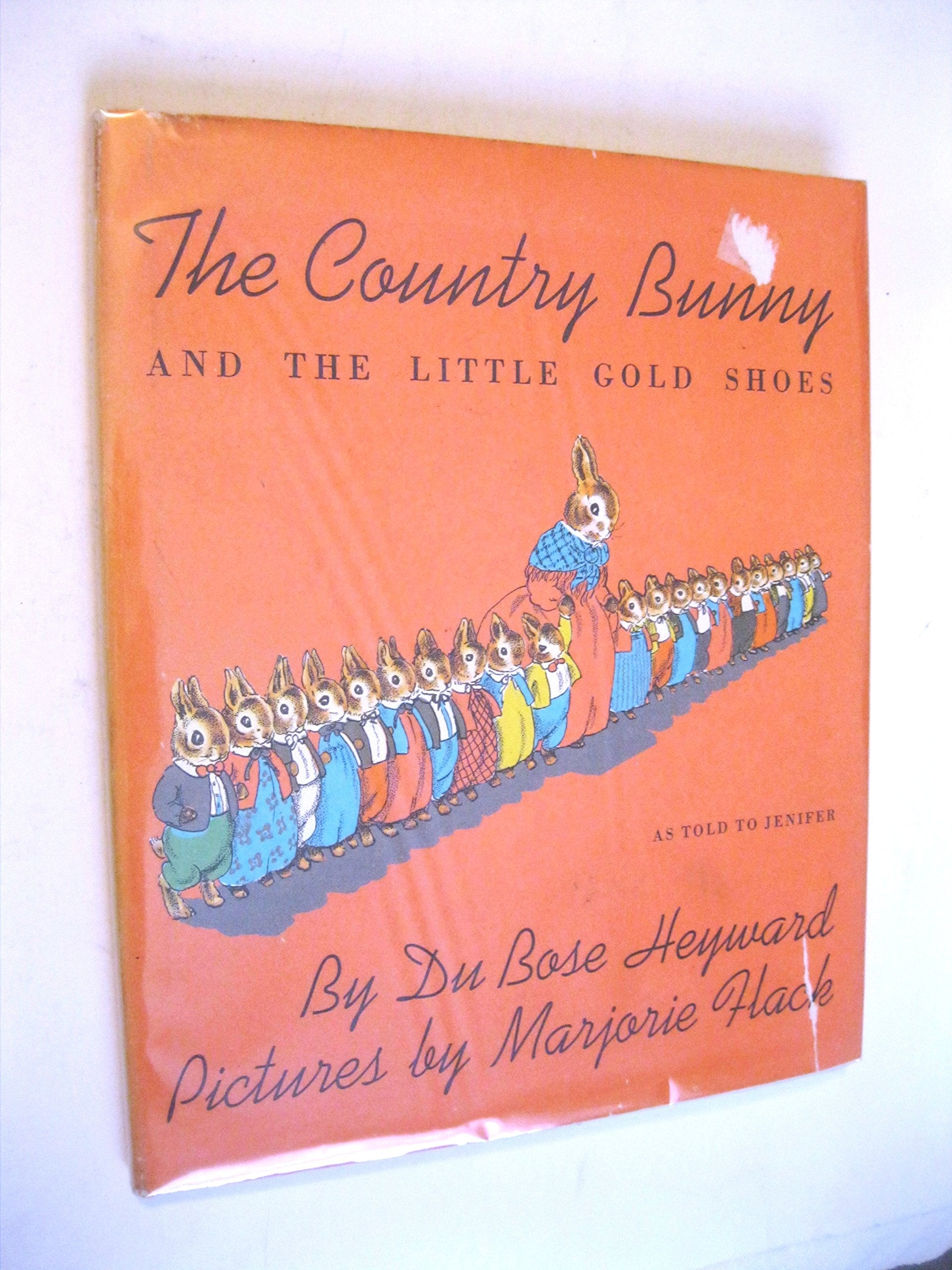 The Country Bunny And The Little Gold Shoes-used