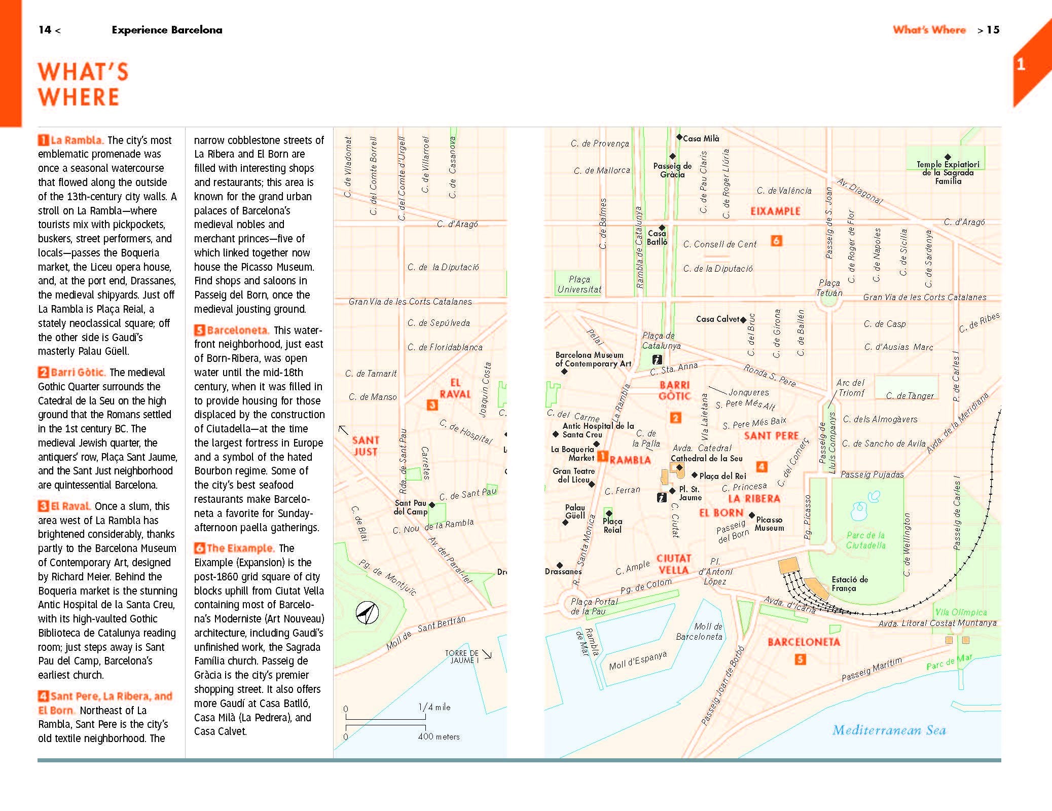 Fodor's Barcelona: with Highlights of Catalonia (Fullcolor Travel Guide),Used