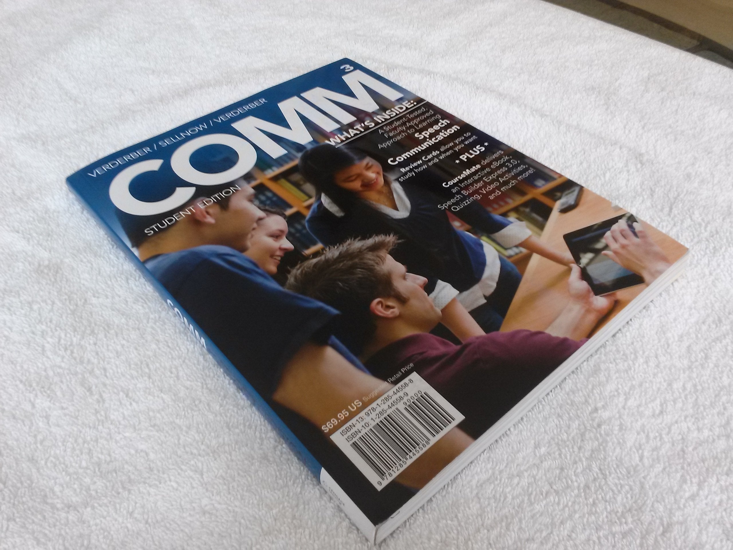 COMM3 (with CourseMate, 1 term (6 months) Printed Access Card) (New, Engaging Titles from 4LTR Press),Used